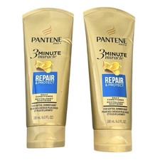 2 Pantene Pro V 3 Minute Miracle REPAIR  Protect Conditioner 6 oz NEW