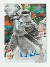 2019 Panini Diamond Kings Signatures Auto #DKS-BK Brad Keller RC, Chicago Cubs