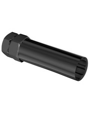 GAsupply 7 Spline Tuner Lug Nuts Key Drive Replacement 90mm Tall, Black