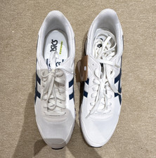 ASICS Herren Sneaker Low Top Schnürung Weiß/Blau EU 46,5 US 12 Laufen