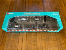 Burago Mercedes 1601290  Ferrari Formula 1, 1:43 Scale Die Cast 6 Car Sets