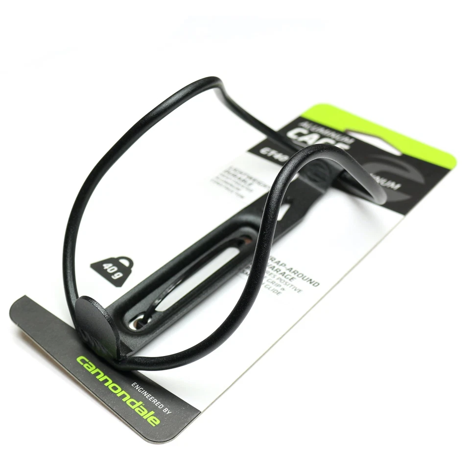 Jaula para botellas de agua de aleación Cannondale GT40 negra CP5400U10OS Foto 2 de 3