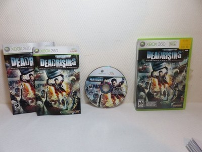 Dead Rising  Xbox 360 game and booklet video game tested and works