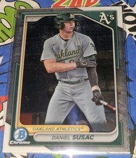 Daniel Susac Chrome Prospect Rookie 2024 Bowman #BCP-42 San Francisco Giants 