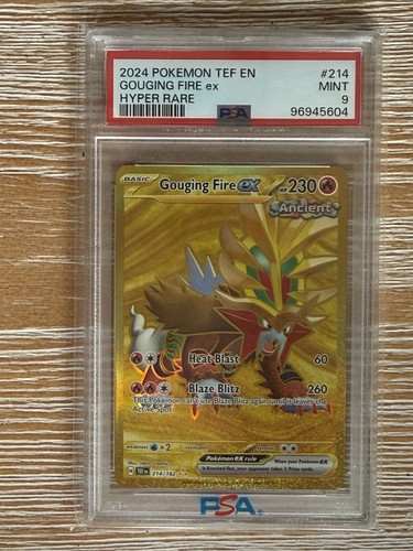 Gouging Fire ex graded PSA 9 for sale on eBay