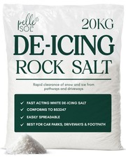 20kg Rock Salt Fast Acting Deicing Salt for Melting Snow and Ice on Driveways