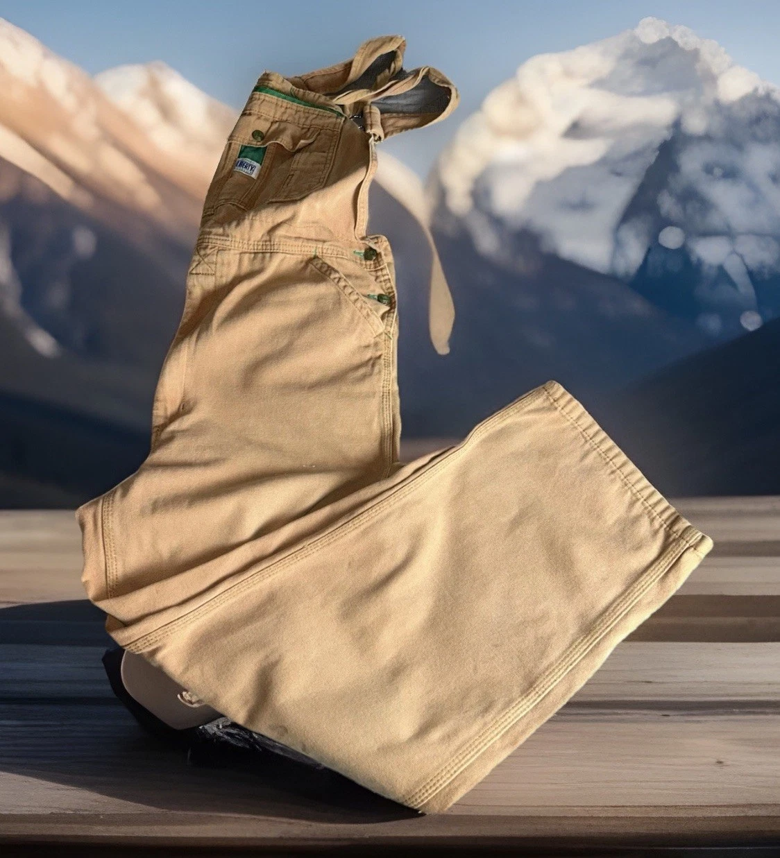 Liberty Bib Overalls Men's Brown Heavy Duty Duck Canvas 38x29 Outdoors Farm
Opens in a new window or