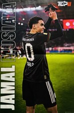 Poster Jamal Musiala FC Bayern / Serhou Guirassy BVB Plakat Fußball Fan Bild