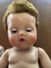 VINTAGE 1950'S 13” TINY TEARS AMERICAN CHARACTER DOLL W/Original Romper — photo 3