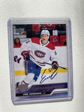 Emil Heineman signed 23-24 Young Guns 720