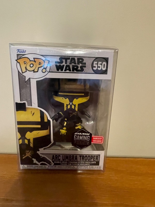 Funko Pop! Star Wars ARC Umbra Trooper #550 New In Box GameStop Exclusive