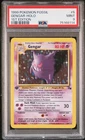 1999 POKEMON FOSSIL 1ST EDITION #5 GENGAR-HOLO PSA 9