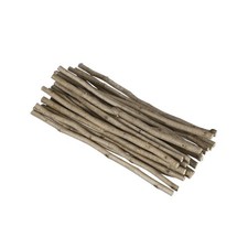 25 Pcs 12inch Wood Log Sticks, 0.31-0.39inch Driftwood for Crafts, Wood