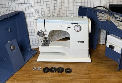 ELNA 62C SU Elnasuper Sewing Machine w/Case BEAUTIFUL **FRESHLY SERVICED**