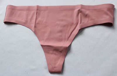 Thirdlove Women's Zero Edge No-Show Thong Panty ZG3 Vintage Rose Small NWT