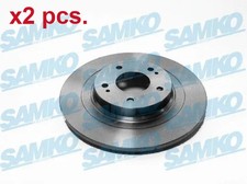 X2 PZ DISCHI FRENO POSTERIORI ROTOS X2 PZ SET C1025P SAMKO I