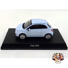 Kyosho 1/64 Fiat 500 Sky Blue Mini Car Collection Limited