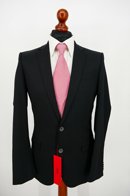 Hugo Boss Anzug Gr.90 100% Schurwolle Red Label NEU mit Etikett