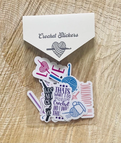 Crochet Stickers