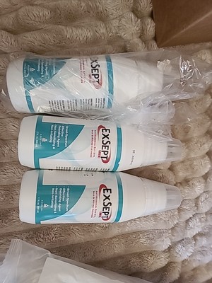 ExSept Plus Antimicrobial Exit Site, Skin and Wound Cleanser 17.oz (3PK BUNDLE)