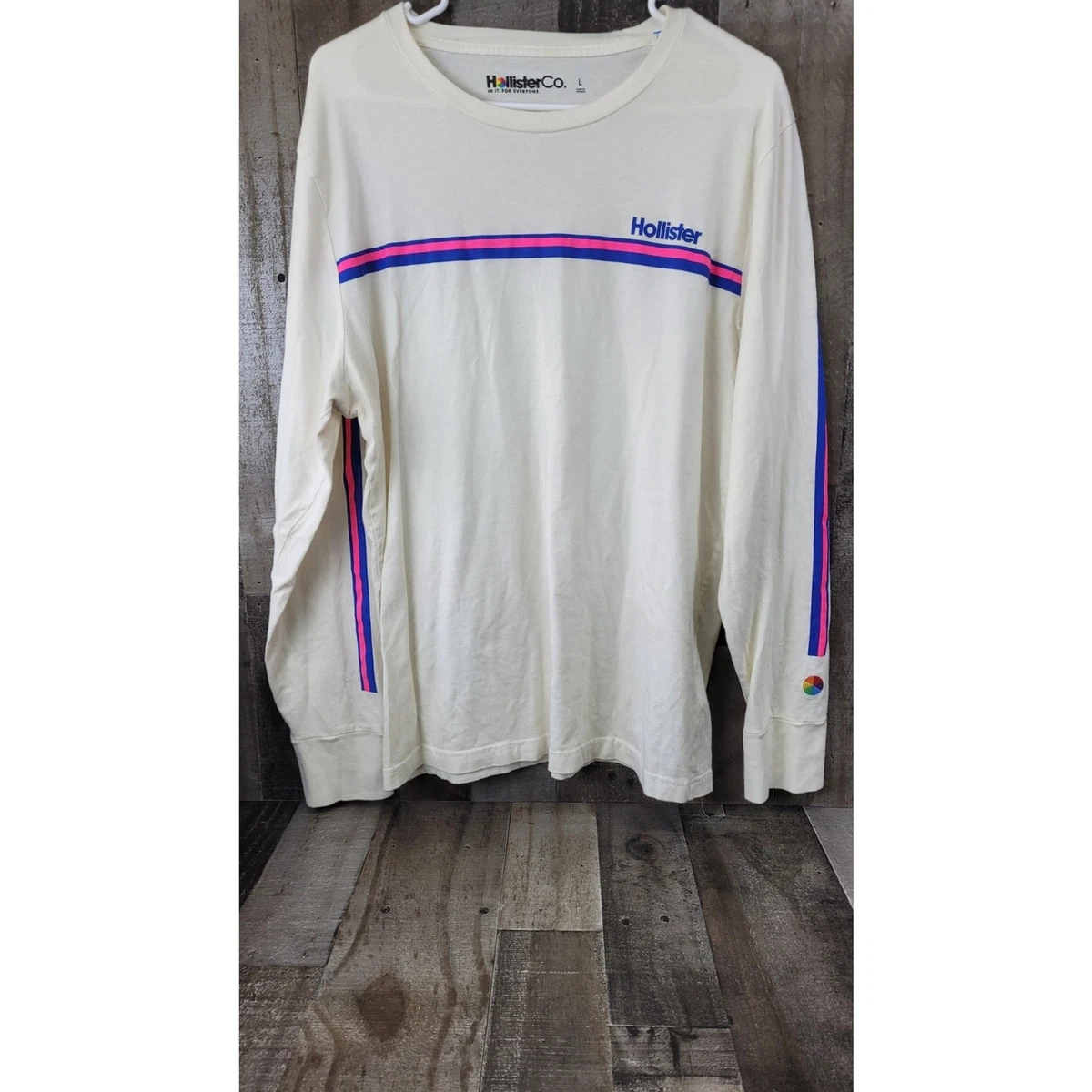 Hollister In It For Everyone Long Sleeve Adult Size Large eBay