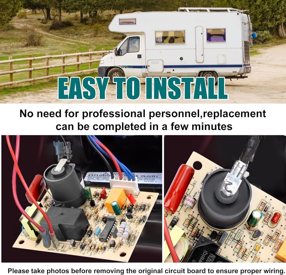 New Ignition Control Circuit Board For Atwood Hydro Flame Furnaces ...