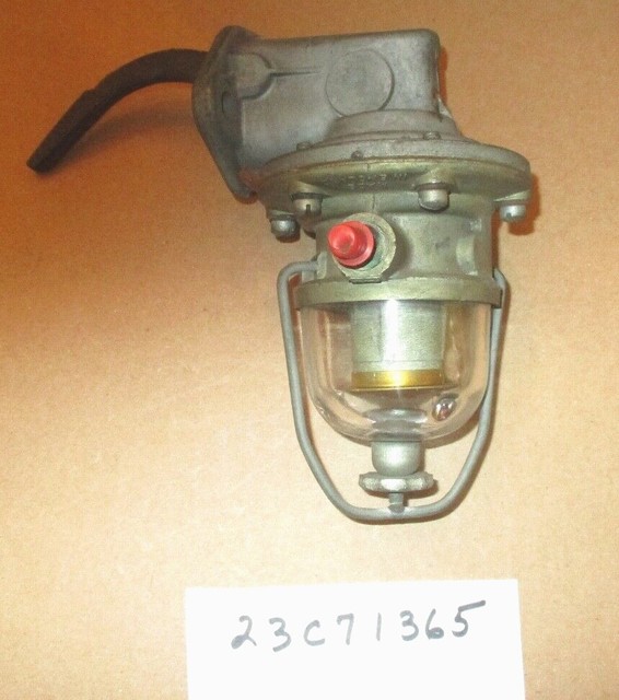 New vintage, made in England AC fuel pump with glass bowl 1950's. 1960's eBay