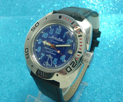 VOSTOK AMPHIBIAN 2416Б USSR Automatic Watch Mechanical