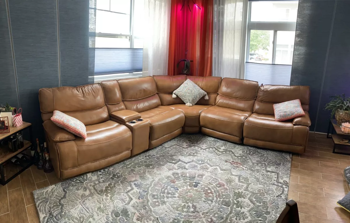 Leather Sectional Sofa Recliner Macy S