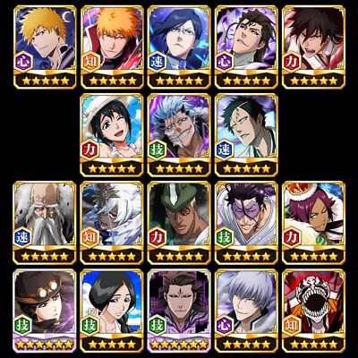 Bleach Brave Souls *100% FRESH* TYBW Ichigo BOTH 7th Anni Aizen 3 Super Potion +