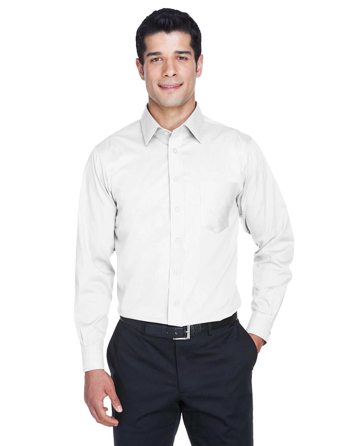 Cotton Big & Tall Casual Button-Down Shirts for Men