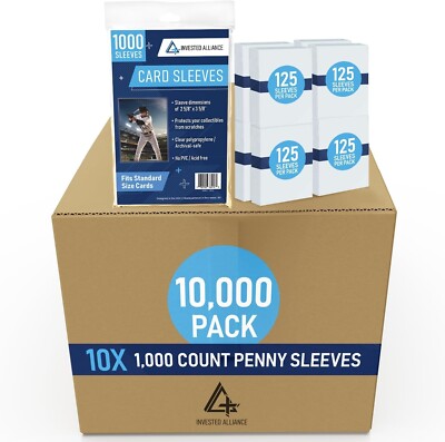 rookie card sleeves 1000 Count Toploaders for Trading Cards, 10 Colors Soft Baseball Card Sleeve for Standard Cards, Fit for MTG, Football Card, Sports Cards,Game Cards : Toys & Games With a commitment to quality and collector satisfaction Invested Alliance Card Sleeves |