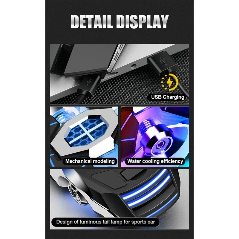 Rechargeable Gaming Backlit For Laptop Wireless Silent Mouse Multi-Colour - Image 3 of 4