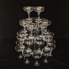 Cocktail Party Stands for Coupe glasses. Bespoke Designs Made