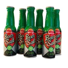 Twang Lime Flavored Beer Salts Pack of 6 Pocket Size 1.4 Ounce Bottles