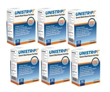 UniStrip Glucose 300 Test Strips For GLucose Care