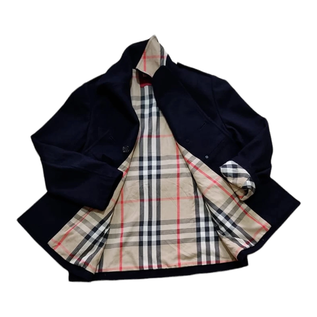 Vintage burberry top coat london
