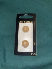 Brown Dill Buttons Style 863 Size 5/8 15mm