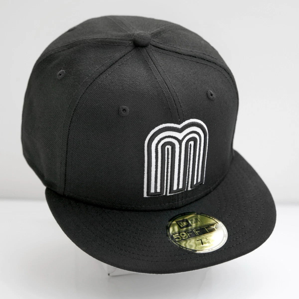 Gorra New Era México Clásico Mundial De Béisbol Negra Edicion Limitada Sz:  7 3/8