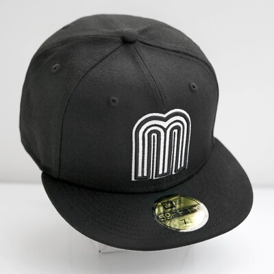 Gorra New Era México Clásico Mundial De Béisbol Negra Edicion Limitada Sz: 7 3/8