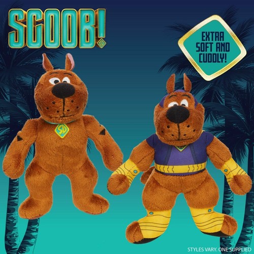 Scoob Movie 7" Inches Scooby Doo Super Soft Collectables Plush Teddy