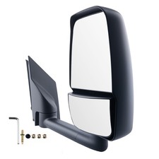 Manual Black Mirror Right For Chevy Express Van 2003-2017 Towing Manual Black Mirror Right For Chevy Express Van 2003-2017 Towing