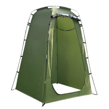 6ft Pop Up Privacy Shower Tent Toilet Tent Dressing Room for Camping Beach M8P5