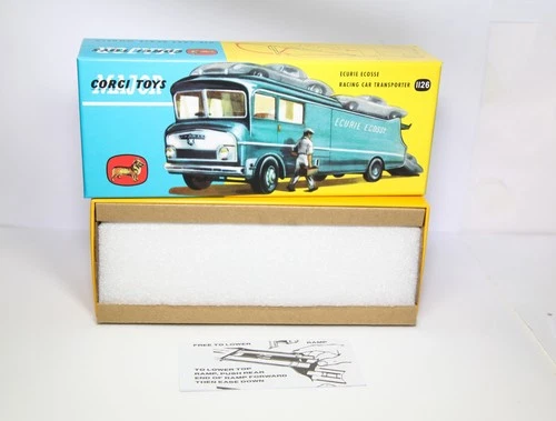 Corgi 1126 Ecurie Ecosse Racing Car Transporter In Box - Brand New