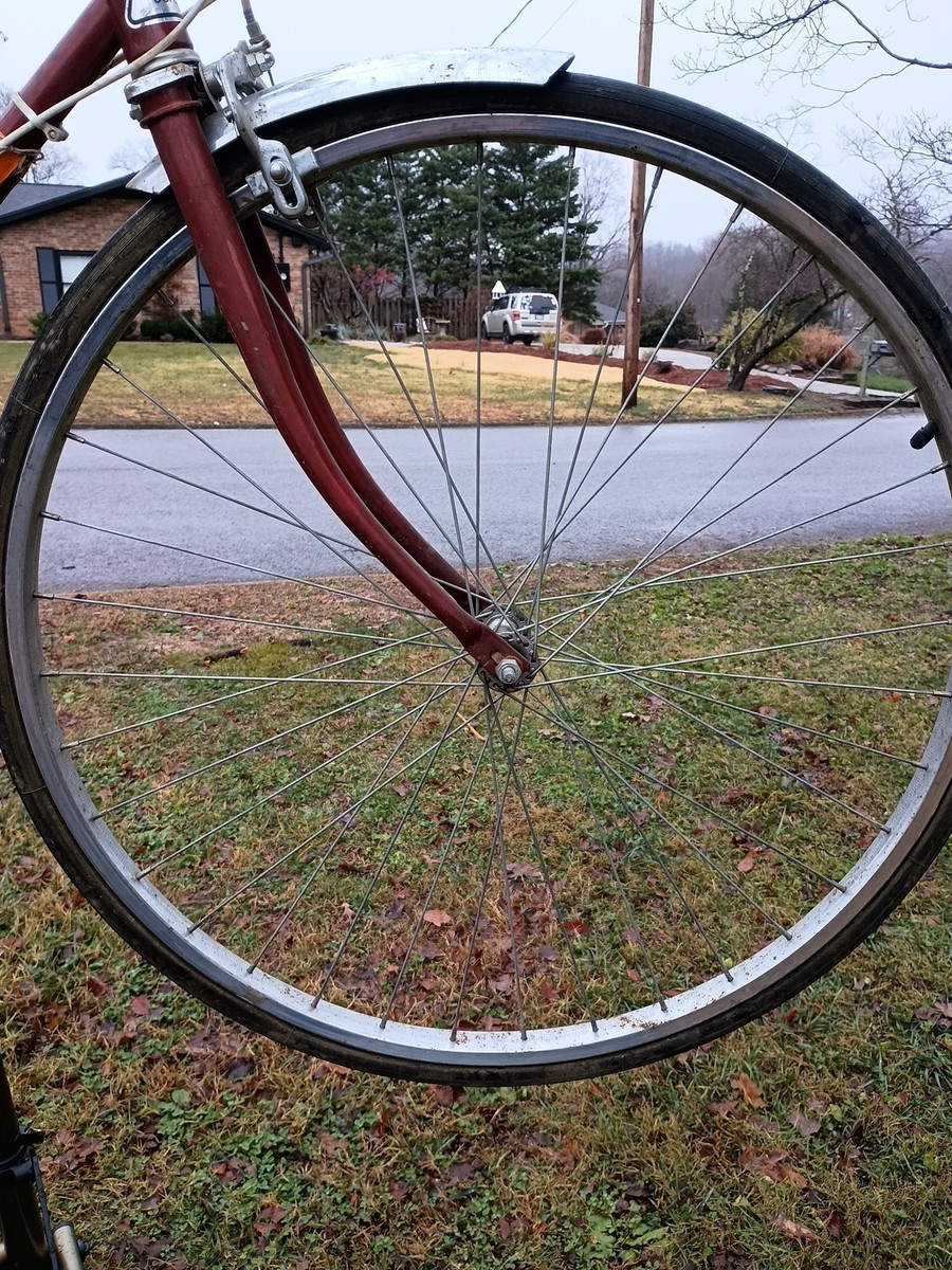 Vintage JCPenney Cruiser Bike, Steel, Red, 60 cm Frame, 27 in