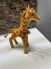 VINTAGE 60 s-70 s STEIFF GIRAFFE WITH ORIGINAL LABEL 7