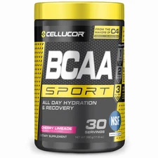 Cellucor BCAA Sport, BCAA Powder Sports Drink for Hydration & Recovery, Cherry