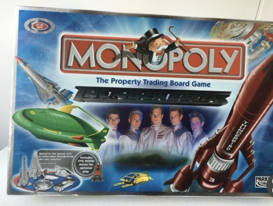 Monopoly Thunderbirds Edition - Board Game By Hasbro (2004) 100% Complete  - Image 2 of 4