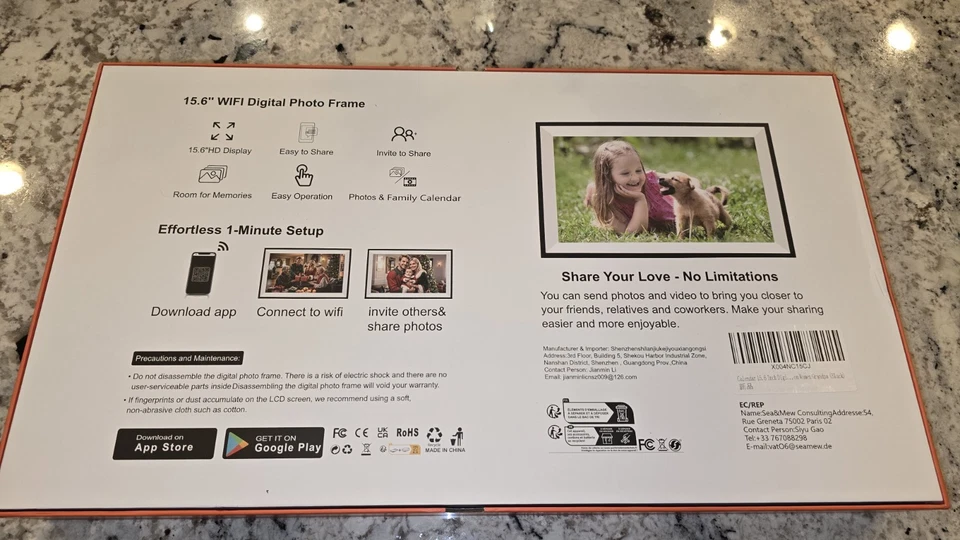 Cologamo Digital Calendar 15.6 inch, All-In-One Smart Family Calendar - Image 3 of 4