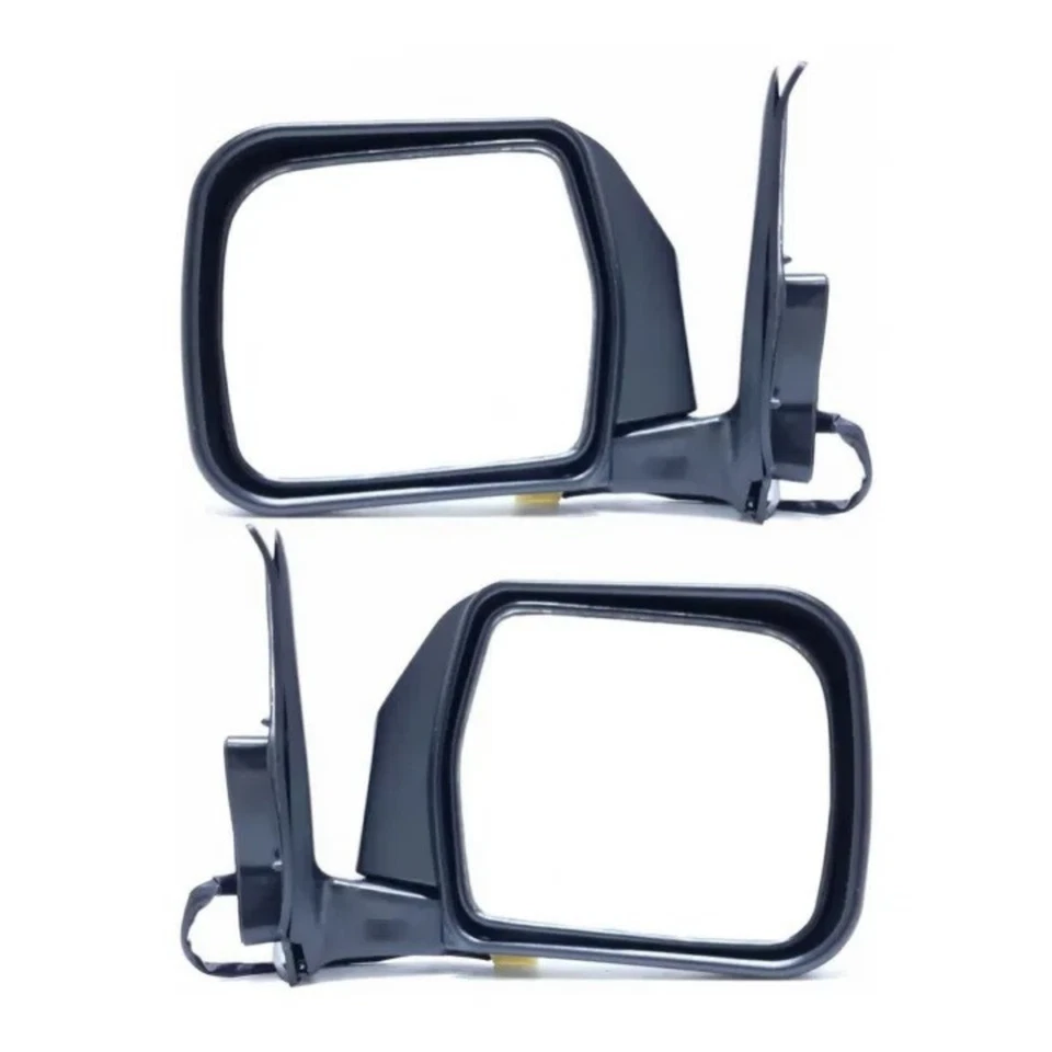 Espejo retrovisor lateral cromado 3 hilos manual plegable eléctrico para Toyota Hilux Tiger D4D 98-04 Foto 3 de 4